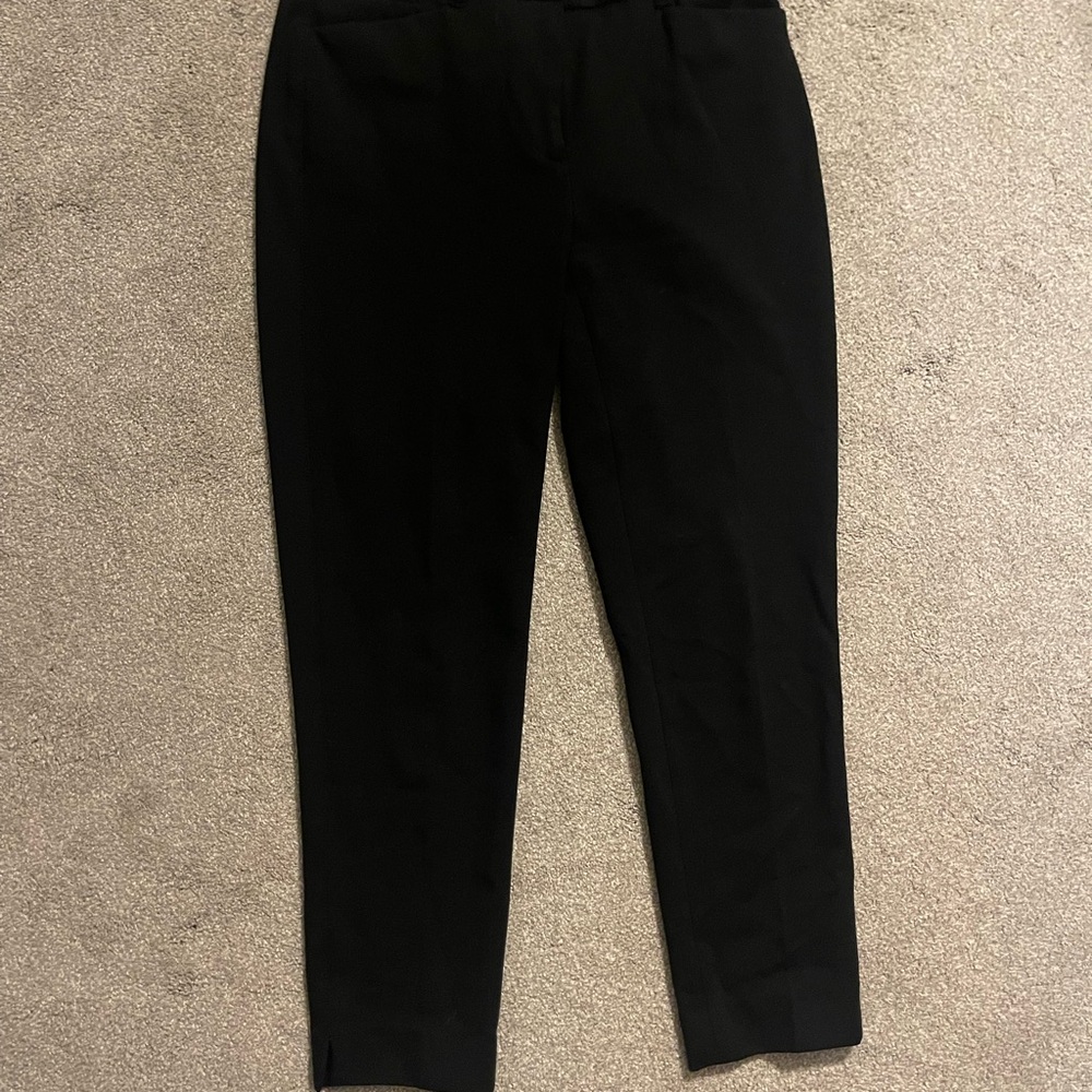 WHBM Slim Ankle Black Dress Pants size 4